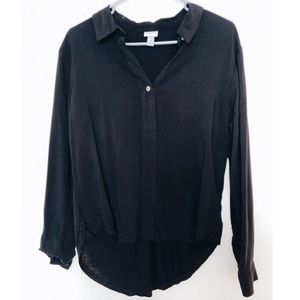 Target Long Sleeve Collard Button-Down Shirt